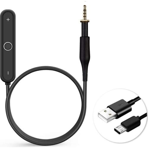 Bluetooth 5.0 Handsfree Audio Adapter Wireless Stereo Music Receiver for AKG K450 K430 K451 K452 K480 K490 K495 Q460 Headphones