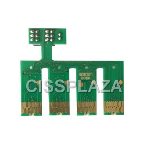 CISSPLAZA 10PCS T1931 cis combo chip compatible for epson wf2651 wf2661 WF-2651 WF-2661 ciss chips 193 XL WITH chip holder