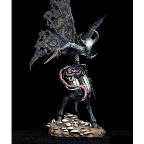 New Unassembled 158mm ancient fantasy warrior stand (WITH BASE ) Resin Figure Unpainted Model Kit