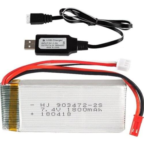 7.4V 1500mah 1800mAh Lipo Battery For WLtoys V913 L959 L969 L979 L202 L212 Remote control cars HQ955 RC boat 2S 7.4 V