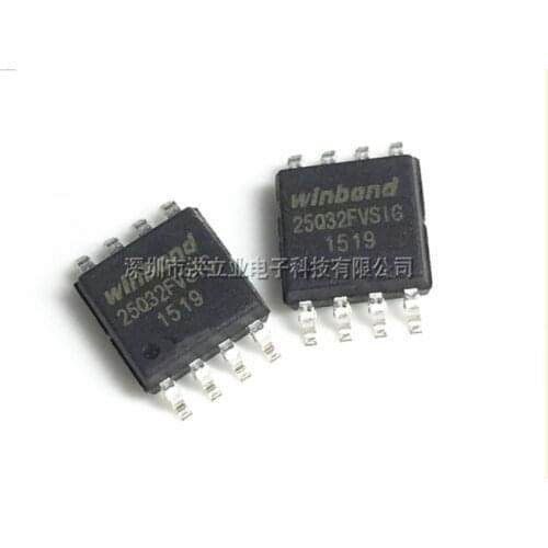 Xinyuan 1pcs W25Q32FVSSIG instead of W25Q32BVSSIG IC SPI FLASH 32MBIT 8SOIC 25Q32 W25Q32 W25Q32FVSIG W25Q32BVSIG IN STOCK