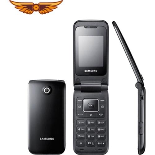 Original Unlocked Samsung E2530 Mobile Phone 2.0 Inches FM Bluetooth JAVA Russian&Polish menu Support Used Phone