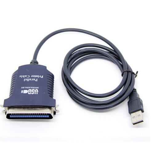 Quevinal USB 2.0 to 36 Pin Parallel IEEE 1284 Printer Cable Adapter Bidirectional Parallel Interface Port Up to 12 Mbps 1M