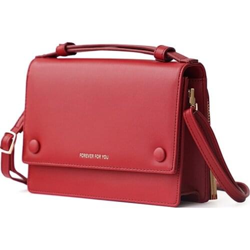 Luxury Envelope Handbags And Purses 2020 Leather Small Crossbody Bags For Women Shoulder Bag Female Totes Lady Top Handle Bag