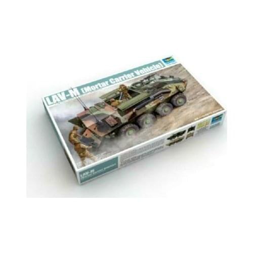 Trumpeter 00391 1/35 LAV-M (Mortar Carrier Vehicle) Armored Vehicle Model Kit TH05600-SMT2