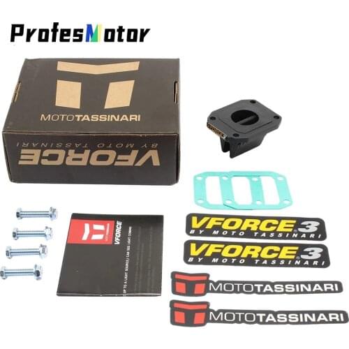 V381S Motorcycle Carbon Fiber Intake Reed Set Fit For Valve V-Force 3i Reed for Honda CR85/80RB LS DASH Expert 03-07