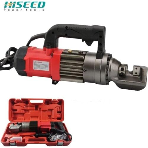 High Quality portable electric hydraulic rebar cutter steel bar cutter RC-16 20 22 25mm cutting machine