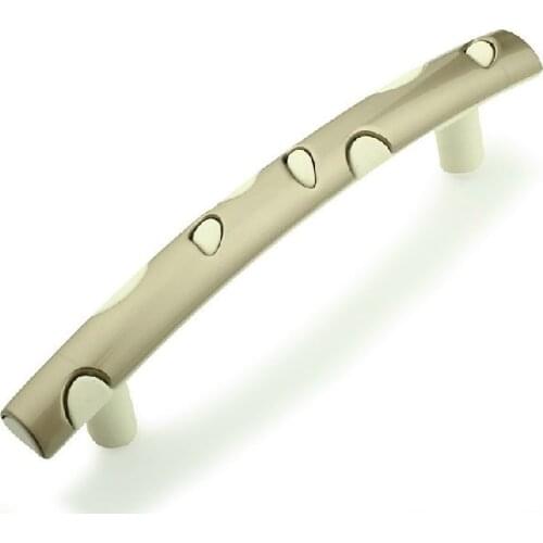 10Pcs Cabinet Drawer Hardware Modern Kitchne handle and Knobs (C.C.:96mm, L:135mm)