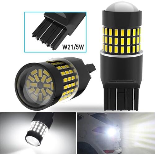 2x LED Bulb Canbus Car Reverse Lamp T20 7443 W21/5W 1156 BA15S for Mazda 6 3 CX-5 CX-3 CX-9 Honda Lexus Mitsubshi LED Lights 12V