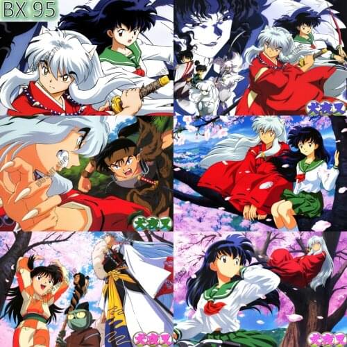 5D Full Round Diamond Painting Japan Anime Inuyasha Pictures Embroidery Cross Stitch Kits Diamond Mosaic Art Room Decoration
