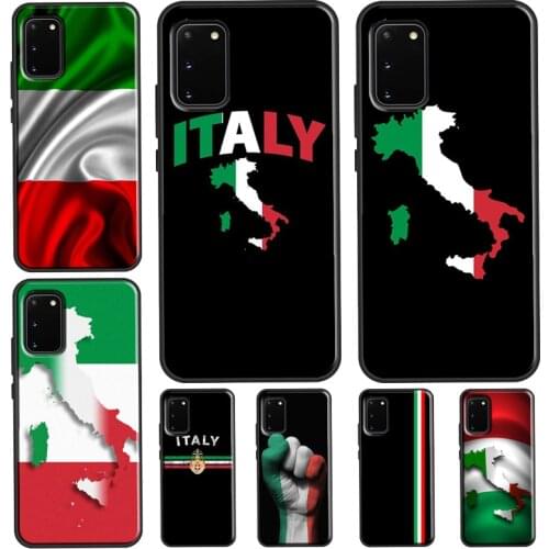 Italy Flag Case For Samsung Galaxy S21 Ultra S20 FE S9 S8 S10 Plus S10e Note 20 Note 10 Plus Cover