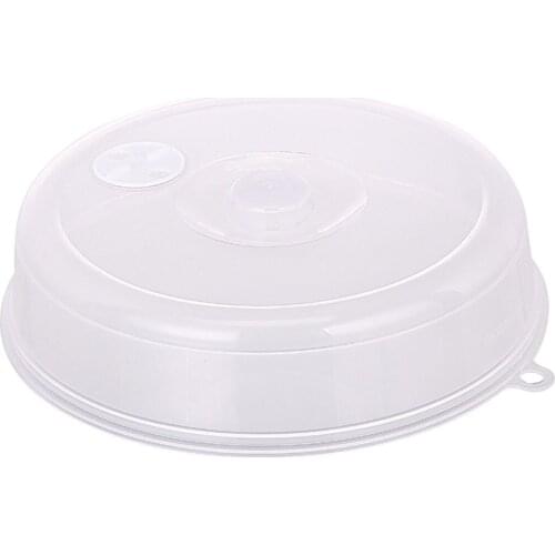 Microwave Plate Cover Lid with Steam Vents Fresh-keeping Bowl Cover Stackable Microwave Splatter Cover Sealing Disk Cover
