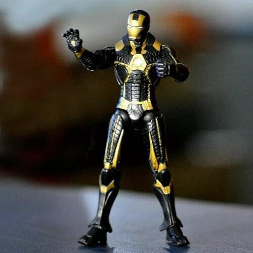 MU Universe 3.75" Iron-Man Black Golden Armor Loose Action Figure