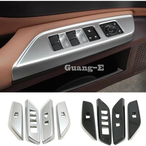Door Window Glass Switch Button Panel Lift Armrest Handrail Trim Frame For Lexus ES ES200 ES250 ES300h ES350 2018 2019 2020 2021