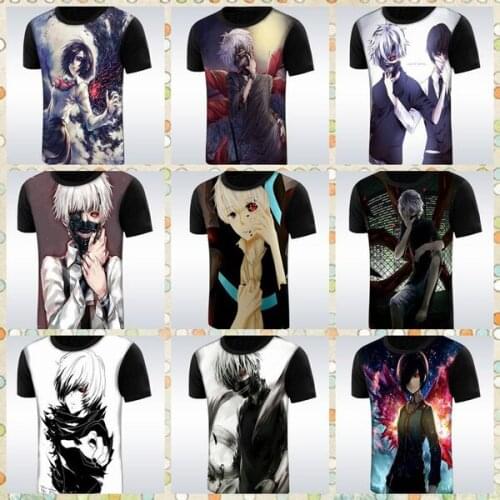 Fashion Clothing 3d Print Tokyo Ghoul Kanagi t shirt Womens/Mens Casual t shirt size S-7XL