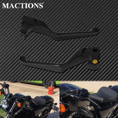 Motorcycle CNC Brake Lever Clutch Levers Black For Harley Sportster XL 1200 883 Seventy Two Nightster Roadster 2014-2020 2019