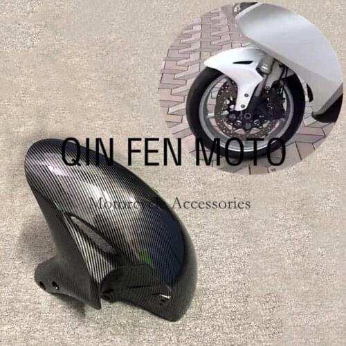 Carbon Fiber Paint Front Fender Mud Guard Hugger Fit For HONDA VFR 1200 2010-2017