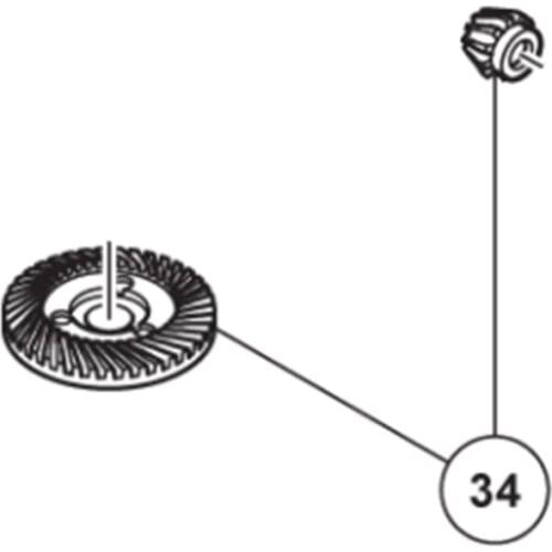 Gear for HIKOKI G13SW C424551A 336531