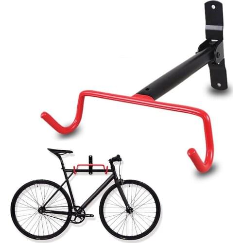 Foldable Bicycle Storage Rack Wall Mounted Bike Hanger Hook Iron Bicycle Wall Hanging Hook For cycling and Bikes Accessory
