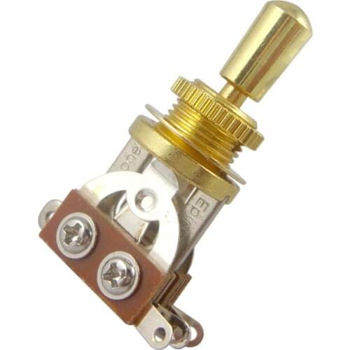 Golden 3 Position Switch Tip Knob for LP Style Electric Guitar