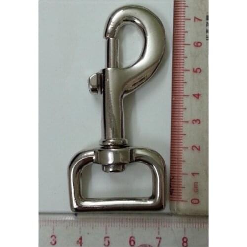 1" swivels snap hook diecast 1pc pack plated metal rigid buckles for purse horse leg strap handbag computer bag dog leash