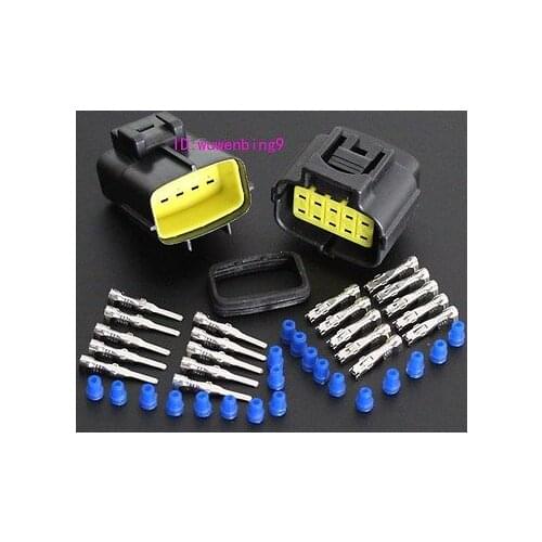 10 sets Car Waterproof 10 Pin Electrical Wire Connector Plug AWG Car Motorcycle