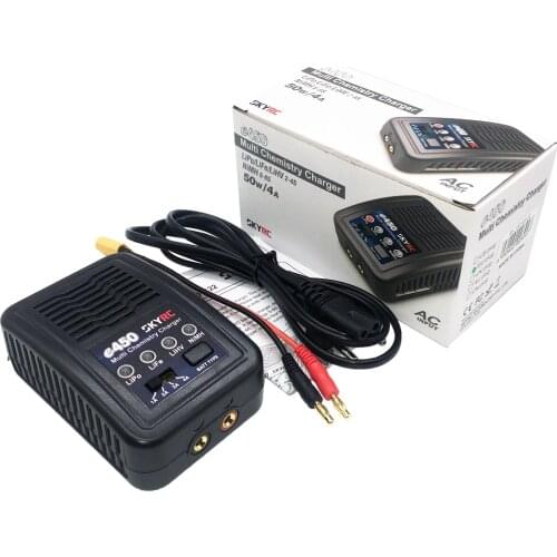 SKYRC e450 Multi Chemistry Balance Charger 2S 3S 4SLiPo LiFe LiHV 6S to 8S NiMH Battery Balance Charger AC 110V-240V