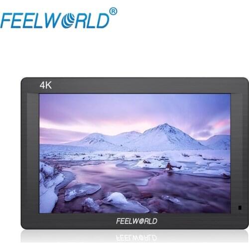 Feelworld FH7 7 Inch 4K HDMI Input/ Output IPS Full HD 1920x1200 On-camera Monitor with Histogram Peaking Filter Function