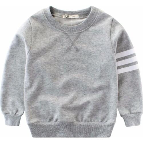 Boy Autumn Winter T Shirt High Quality Best-Selling Childrens Wear South Koreas Long Sleeve New Fashion Round Neck Pullovers