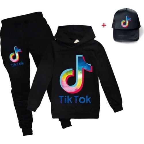 2-16Year Fashion Kids Tik Tok Clothing Set Children Clothes Sets Baby Girls Outfits Teenagers Boys Sports Suit boys 3pcs set