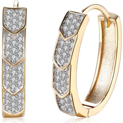 New Arrival Gold Color Earrings for Women Low Price Popular Jewelry Onorevoli orecchino Jewellery Supplier