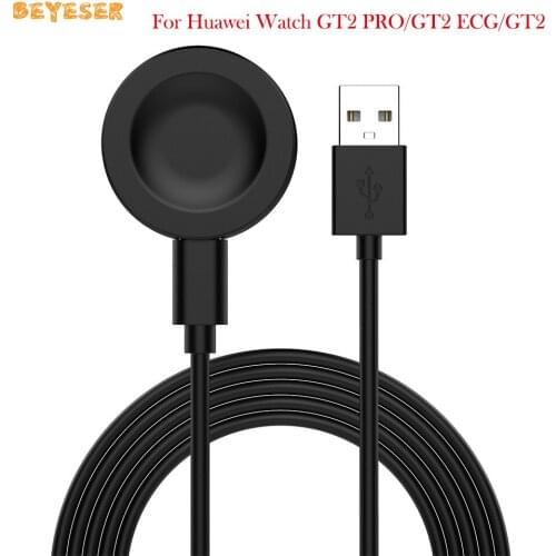 Durable 2 Colors USB Wireless Charger Fast Charger For Huawei Watch GT2 PRO/GT2 ECG/GT2 Dock Smart Cable Cradle Base Accessories