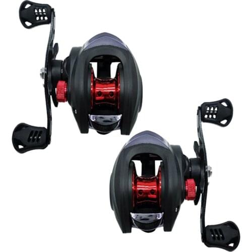 Fishing Baitcasting Reel Metal Spool 18+1 Ball Bearing Speed Ratio 7.2/1 Casting Spinning Saltwater Fishing Wheel