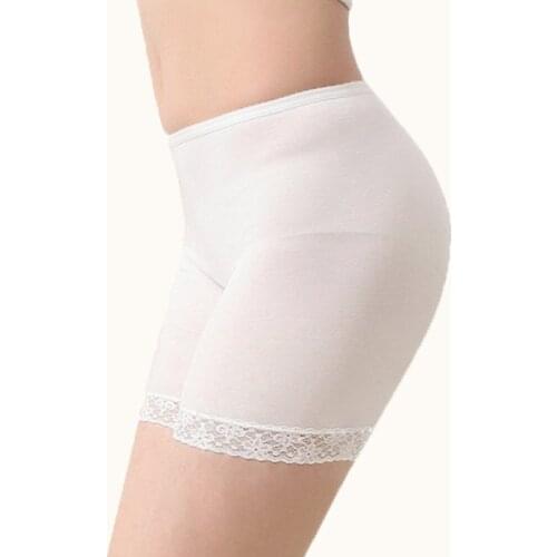 Summer safe Shorts Modal Breathable boyshorts Tights Women Soft Cotton Seamless big size Safety Short Pants lady dress panty 3XL