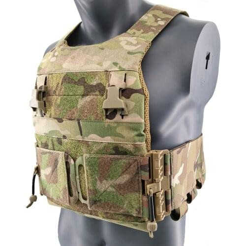 Military Vest Tactical Assault Airsoft FCSK 2.0 Vest Multicam Army Paintball Protective Lightweight Quick Released Vest Gear