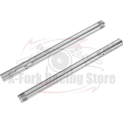 Front Fork Pipes Silver Pair For HONDA CB600F Hornet 2005-2006 Inner Fork Tubes 41X579mm 51425-MBZ-C51 51525-MBZ-C51