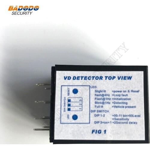VD108B 12V Vehicle detector Barrier controller,loop detector for car parking management,highway toll station signal control