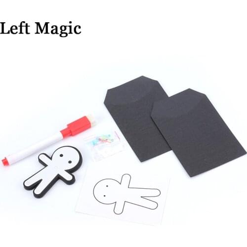 Voodoo Prediction Magic Tricks Predict Select Voodoo Pins Place Magic Close Up Street Bar Gimmick Prop Illusion Mentalism Funny