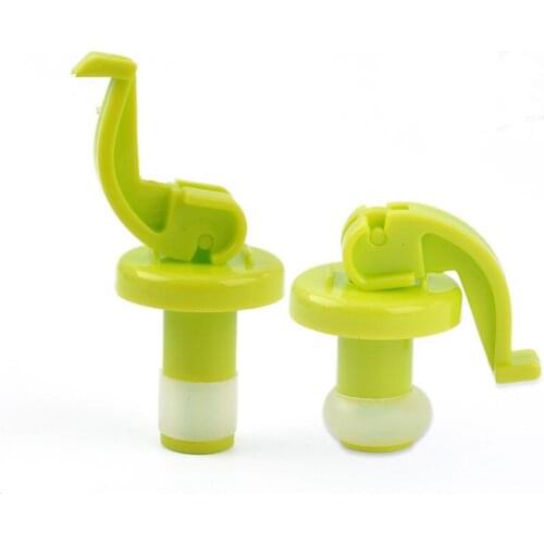 1 piece Novelty Silicone Wine Bottle Stoppers Beer Wine Cork Plug Bottle Cover Kitchen Bar Tool Resuble