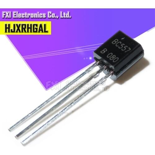 100PCS BC557B BC557 TO-92 TO92 557B triode transistor New original