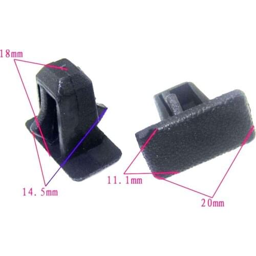 SKTOO 10PCS For Chrysler 300C Benz car bottom edge beam beams buckle large buckle bottom edge clamp