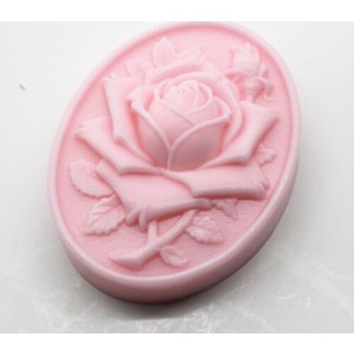 3D Flower Soap Mold Rose Silicone Molds For Soap Handmade Cake Candle Mould DIY Resin Craft Bath Roon Decoration