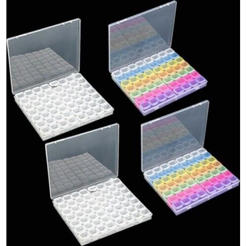 ARMYQZDiamond Painting Tool DIY Diamond Embroidery Box 56 Grids Home Storage Mosaic Kits Accessories
