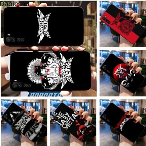 Babymetal Japanese girl idol metal band Black TPU Soft Phone Case For Huawei Nova 6se 7 7pro 7se honor 7A 8A 7C Prime2019