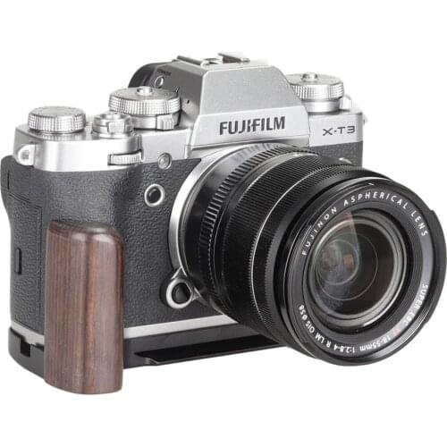 For Fuji Fujifilm X-T3 XT3 XT-3 Camera Arca-Swiss Vertical L Type Bracket Tripod Quick Release Plate Base Grip Handle