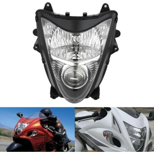 Motorcycle Headlight Headlamp Assembly For Suzuki Hayabusa GSX1300R 2008-2017 2016 2015