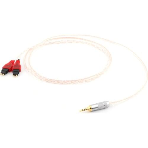 Hifi TRRS BALANCED Cable For HD650 HD600 HD660s Silver & Copper Twisted headphone upgraded cable