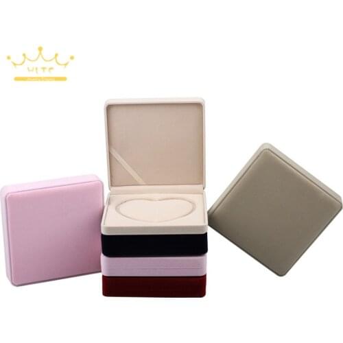 Heart Pearl Necklace Box Jewel Box Gift Box Mother Gift Box Jewel Box Necklace Packaging Necklace Display Box
