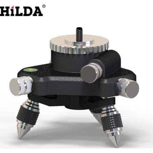 HILDA Tripod Tripod Bracket Base 1/4'' Interface Fine Adjustment Tripod Stand For Laser Level