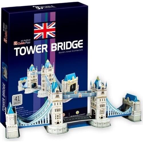 Cubic Fun London Tower Bridge Model Ships